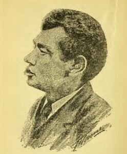 Retrato de Vermont, tomado de "Apuntes para la historia del periodismo judío en la Argentina", Pinie Katz, 1929.